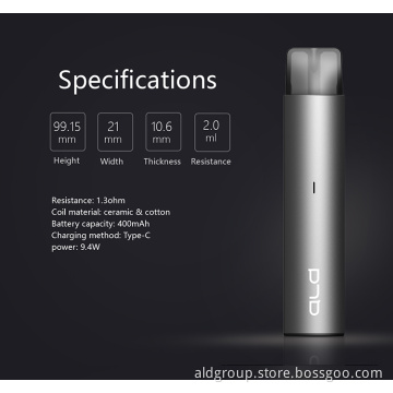 Ald 2021 Best Taste Open Pod System Kit